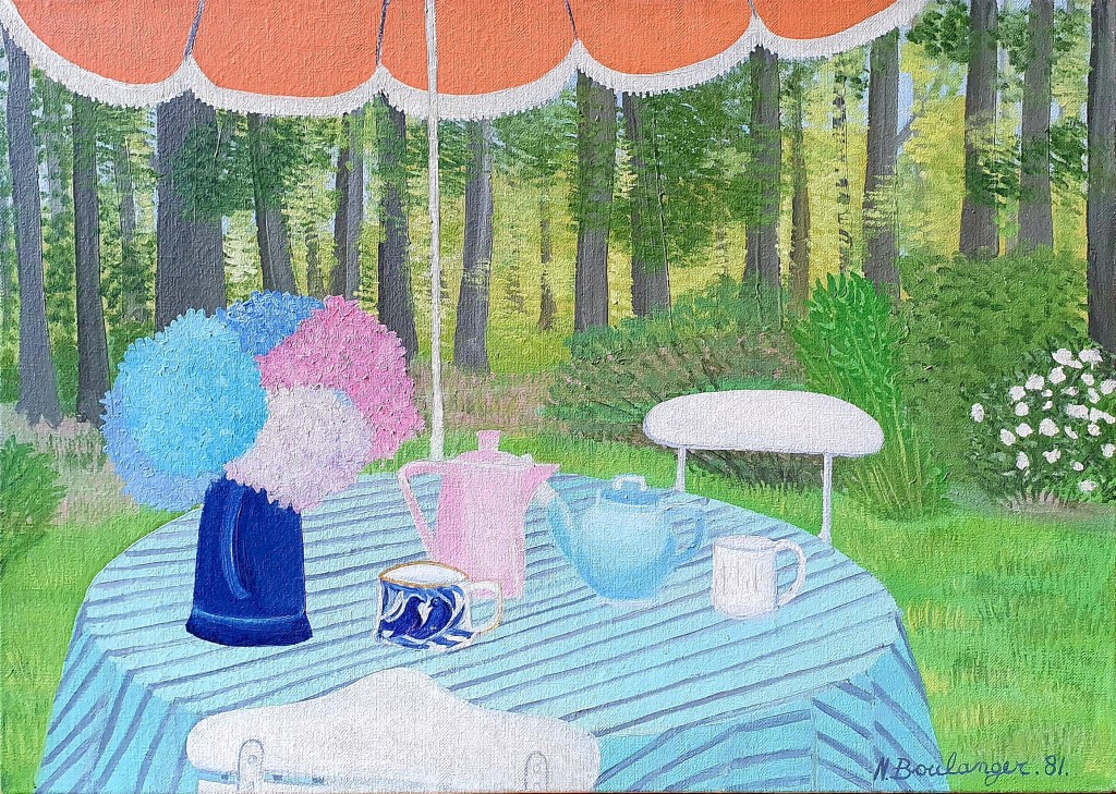 Nicole Boulanger peinture extérieur