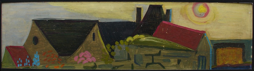 Nicole Boulanger peinture toits ferme