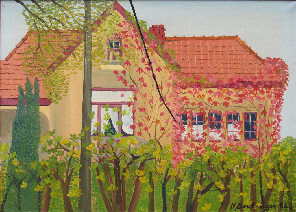 Nicole Boulanger peinture extérieur