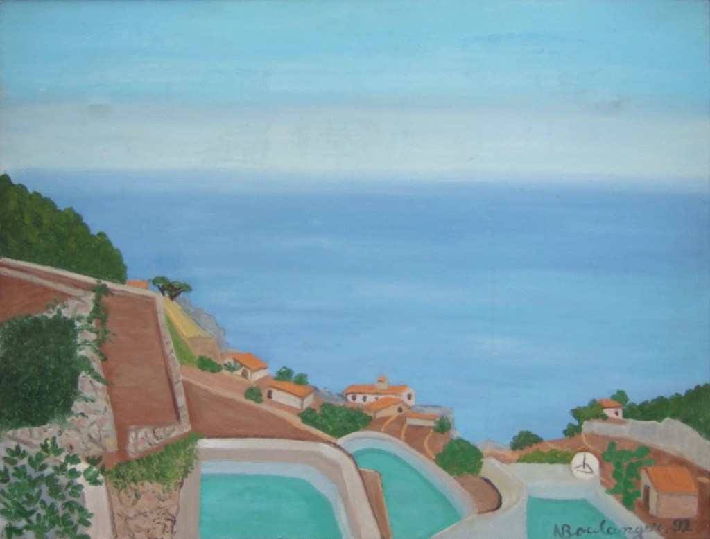 Nicole Boulanger peinture Majorque